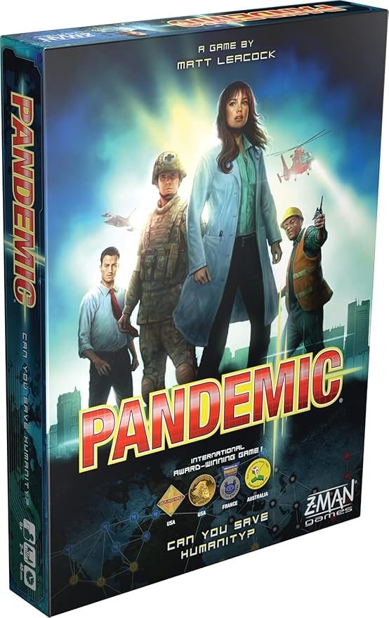 Image of Pandemic: Can You Save Humanity? board game box