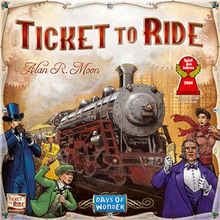 Image of Ticket to Ride board game box