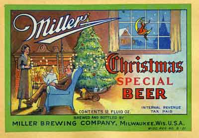 Miller Label, Christmas Special Beer