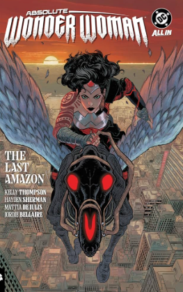 Absolute Wonder Woman book cover. 