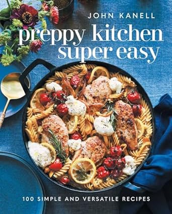 Book cover for "Preppy Kitchen Super Easy"