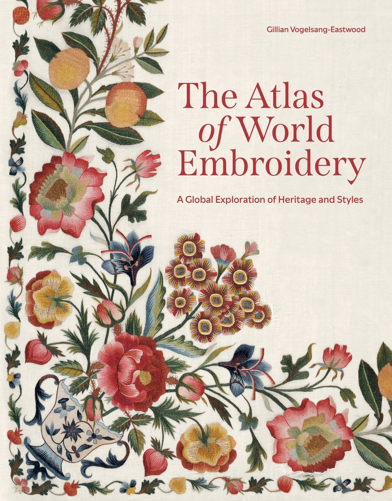 The Atlas of World Embroidery book cover. 