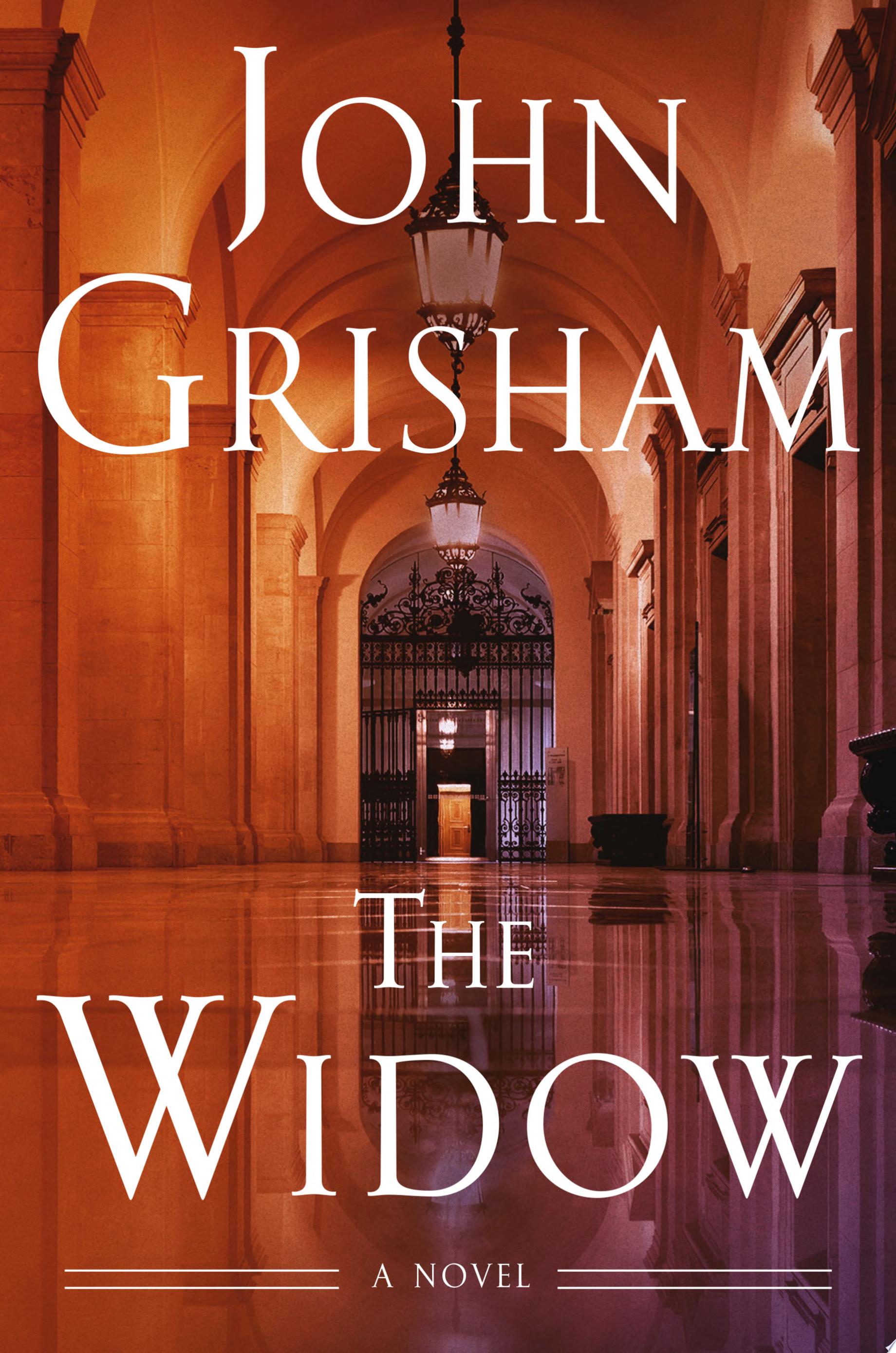 Book cover for "The Widow"