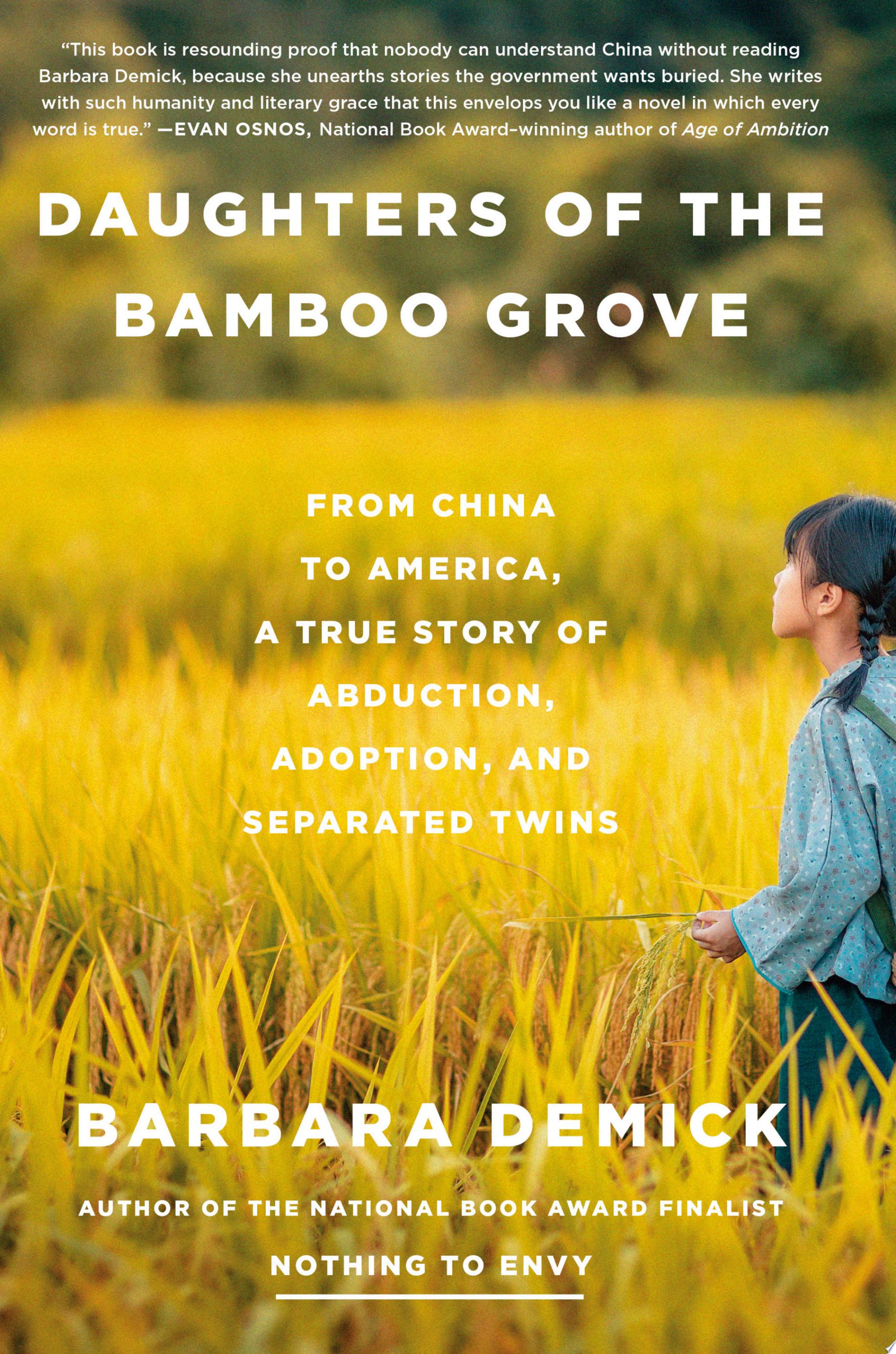 Book cover for "Daughters of the Bamboo Grove"