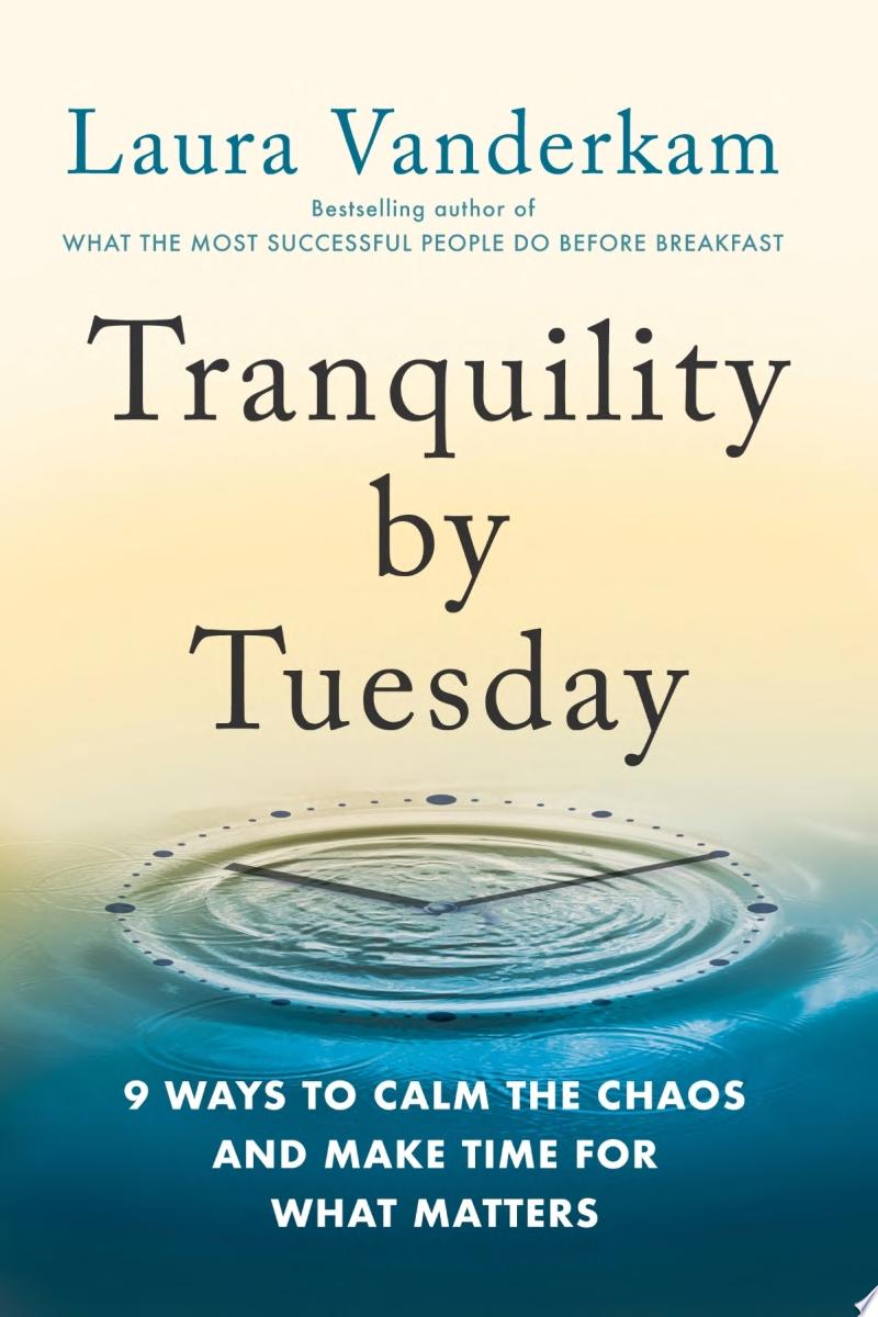 Book cover for "Tranquility by Tuesday"