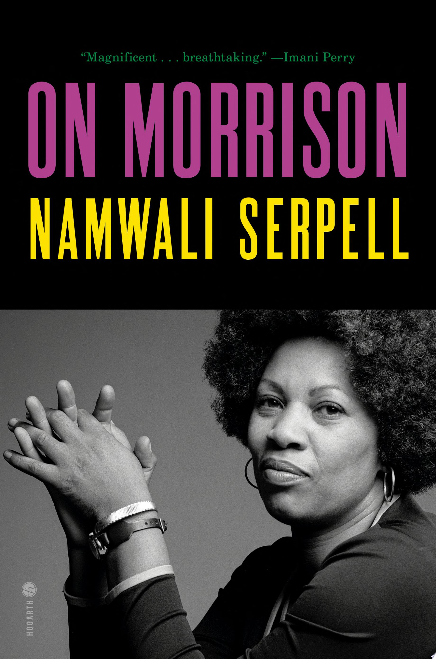 Book cover for "On Morrison"