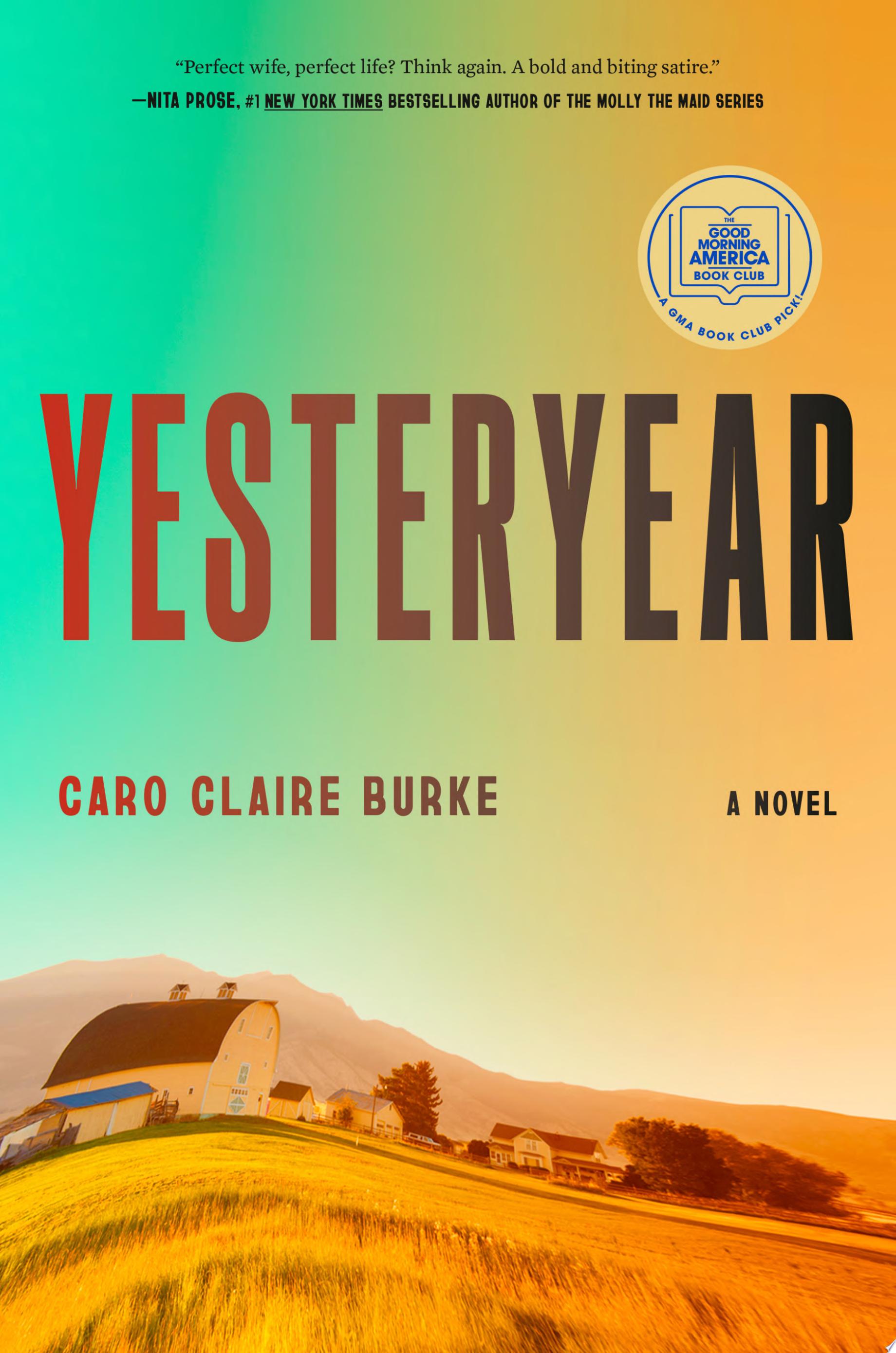 Book cover for "Yesteryear"