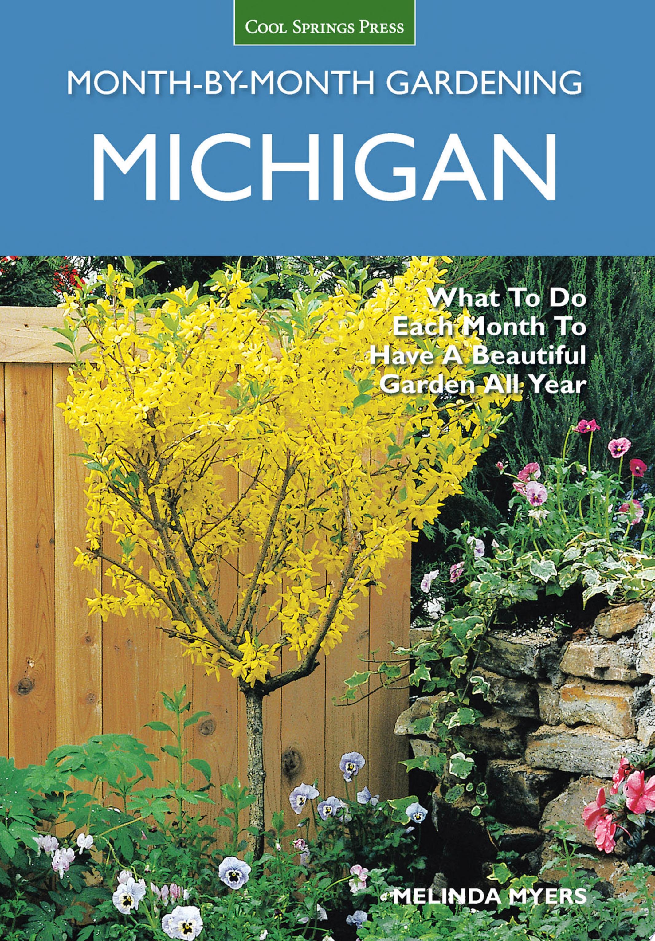 Image for "Michigan Month-by-Month Gardening"