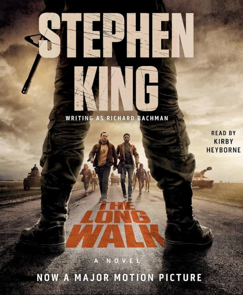 Book cover for "The Long Walk" 