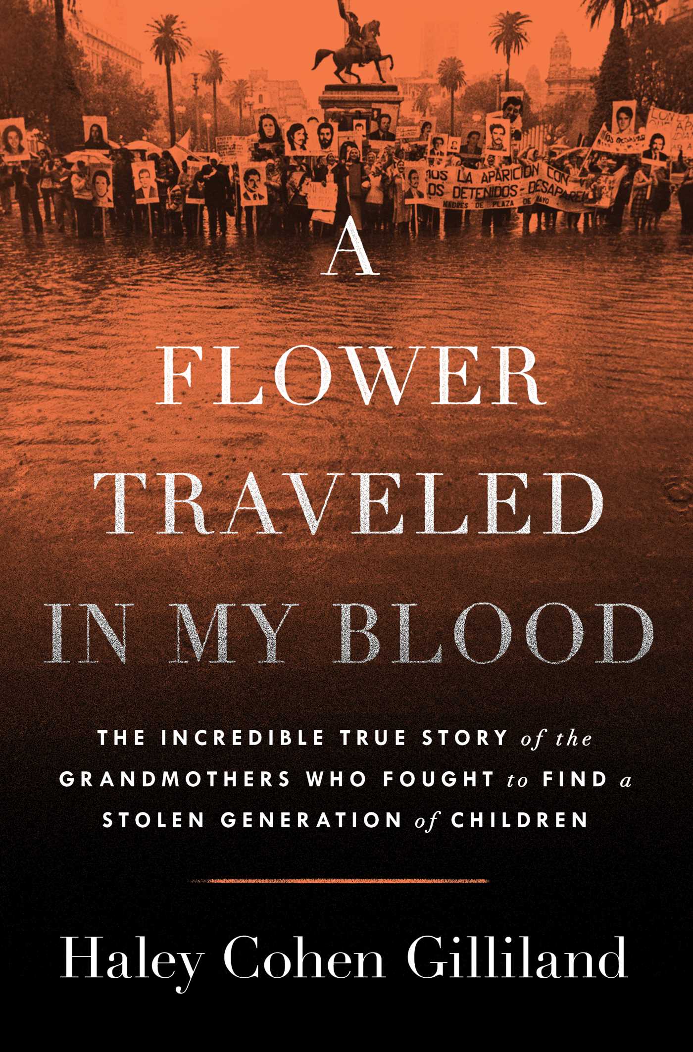 Book cover for 'A Flower Traveled In My Blood' 
