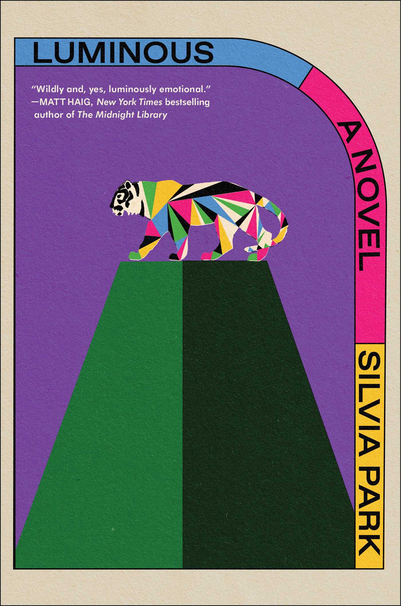 Book cover for "Luminous" 