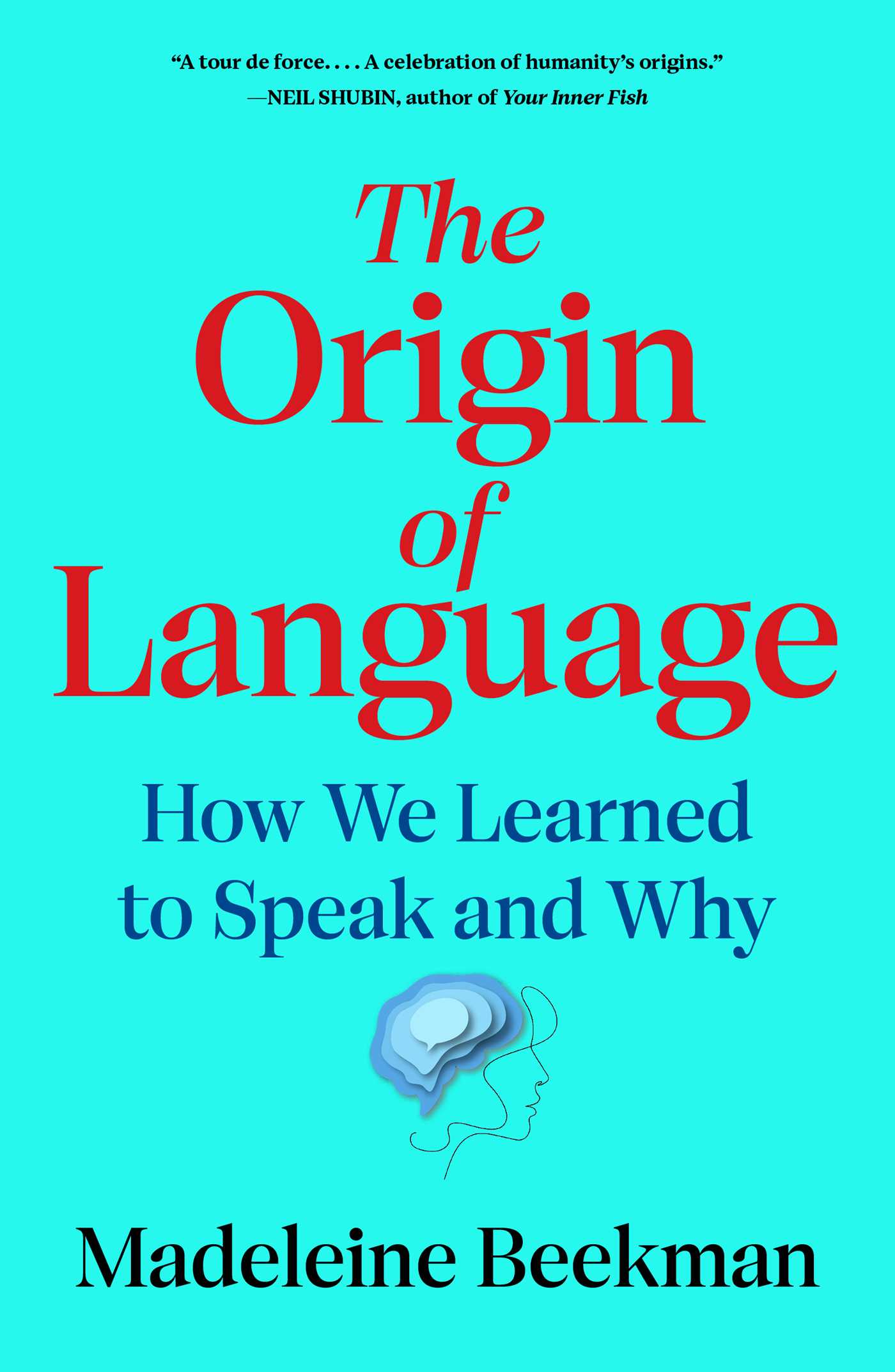 Book cover for The Origin of Language