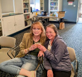 Michelle and her Mom at Ale Together Now