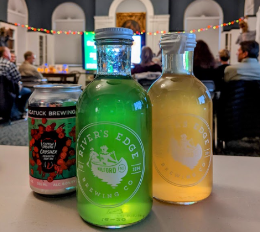 German sour ales in the Community Room. 