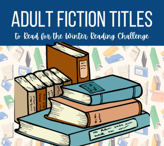 Adult fiction titles. 