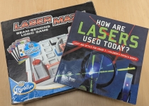 displays contents of Laser Maze Kit