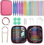 Image of circular knitting needles set