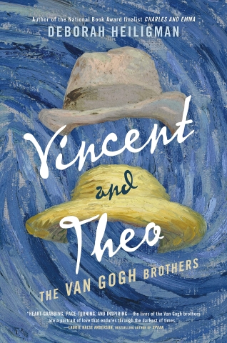 Book cover for Vincent and Theo: The Van Gogh Brothers. 