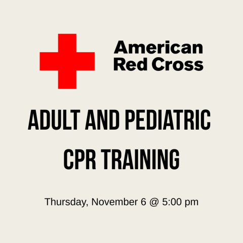 American Red Cross logo and program information. 