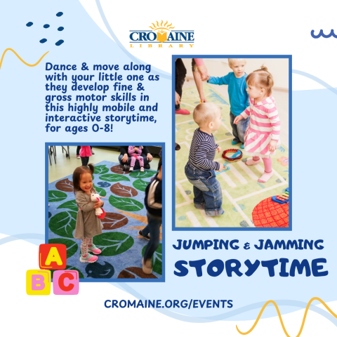 Jumping and Jamming Storytime. 