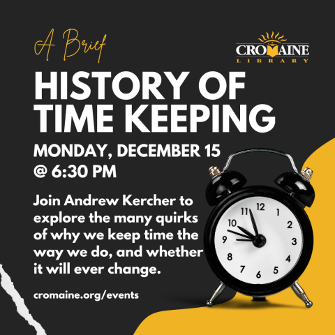 A brief history of time keeping. 
