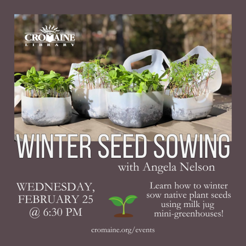 Winter Seed Sowing flyer. 