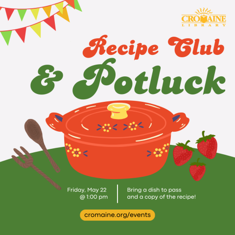 Spring Recipe Club Potluck 