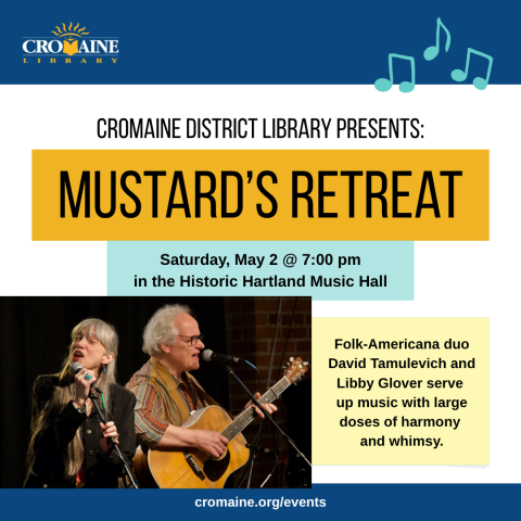 Mustard's Retreat photo flyer. 
