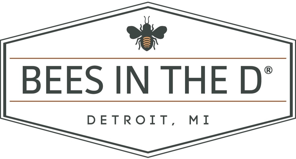Bees in the D logo