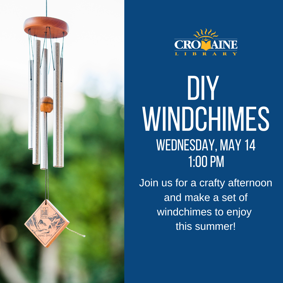 A program graphic featuring an image of a metal windchime. 