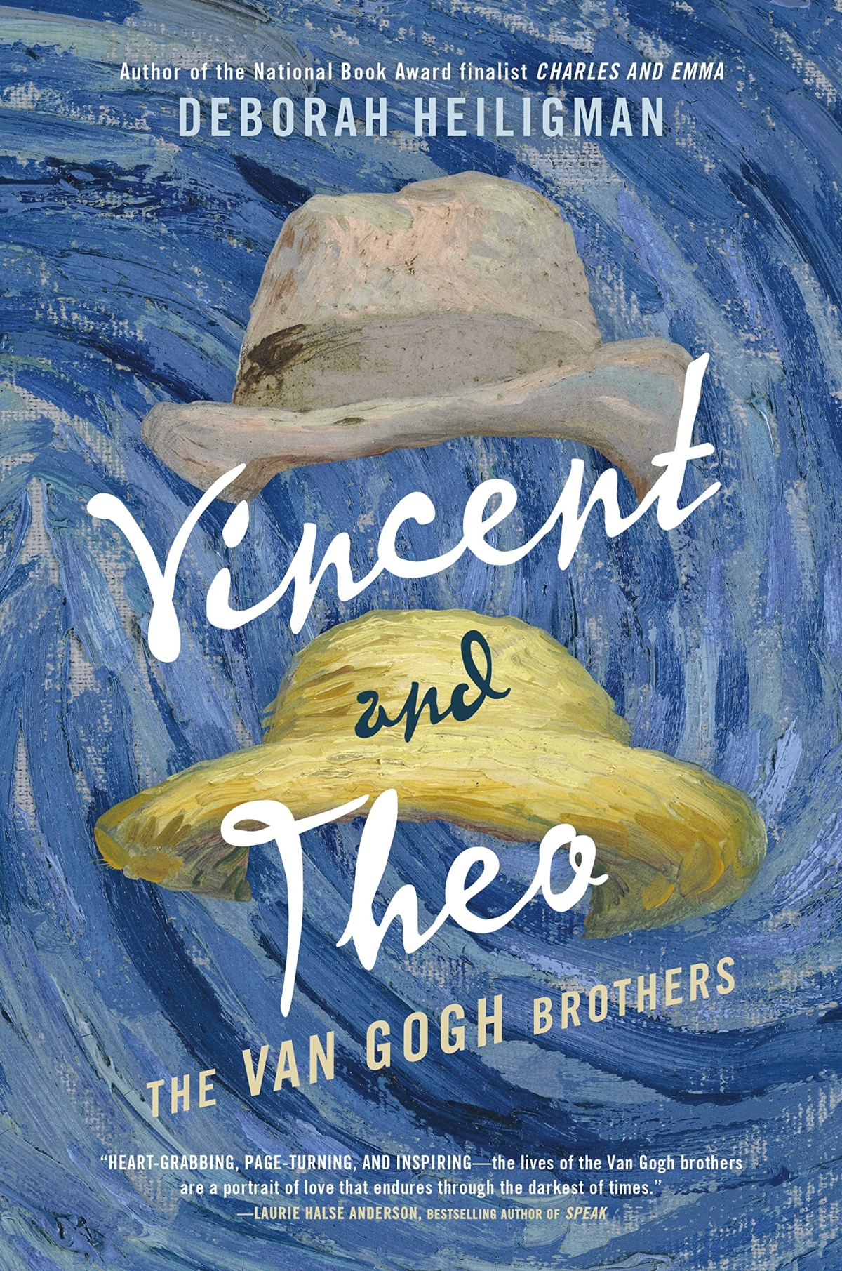Book cover for Vincent and Theo: The Van Gogh Brothers. 