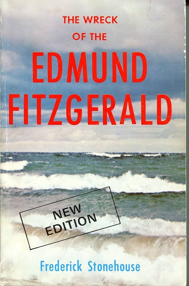 Book cover for "The Edmund Fitzgerald"
