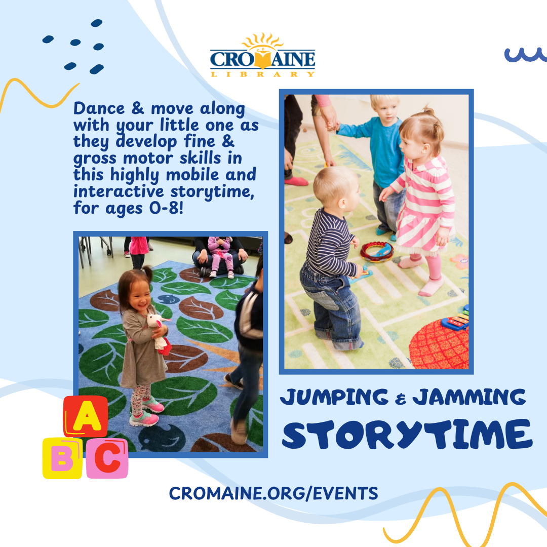 Jumping and Jamming Storytime. 