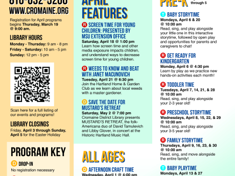 April 2026 newsletter